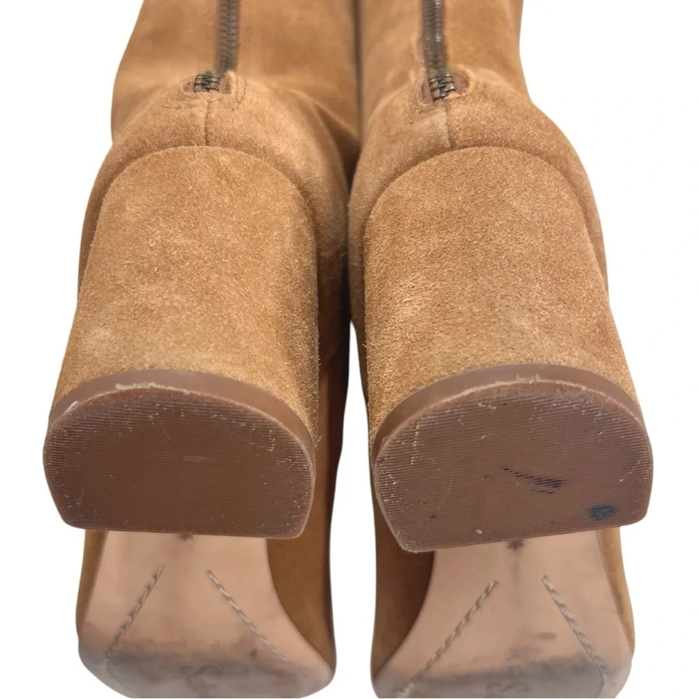 Splendid Danise Chestnut Suede Knee High Boots